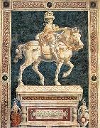 Andrea del Castagno Equestrian Statue of Niccolo da Tolentino china oil painting artist